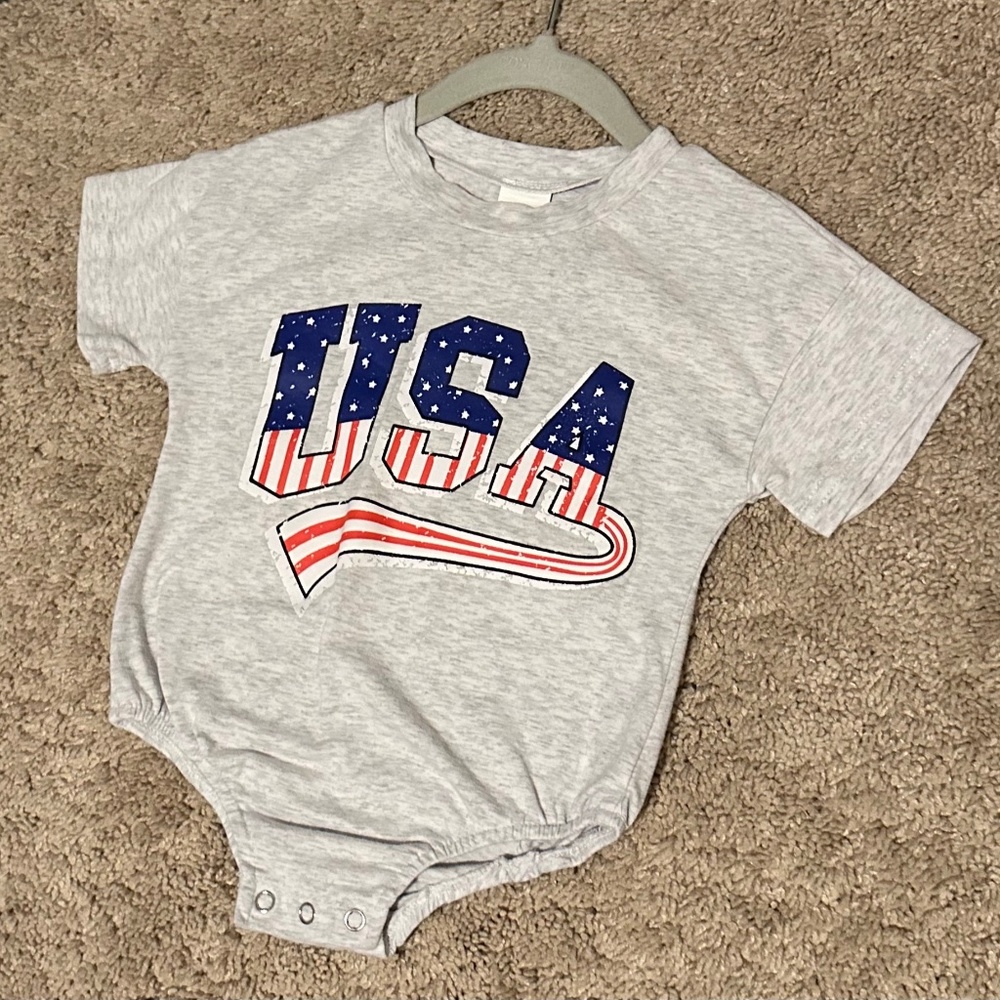USA T-Shirt Romper